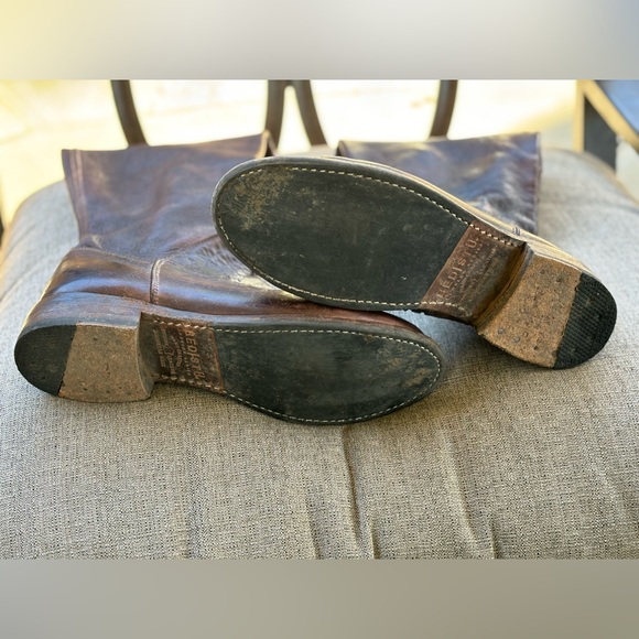 EUC BedStü Manchester Knee-High boot, size 7, Teak Rustic - Picture 6 of 9